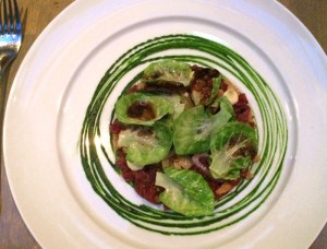Venison tartare