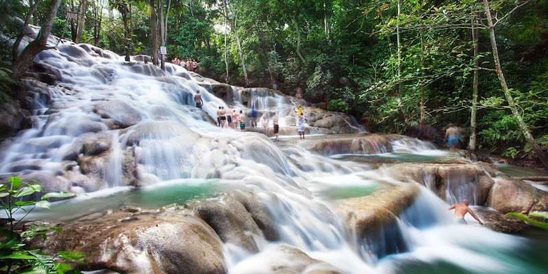Beautiful Dunn's River Falls.