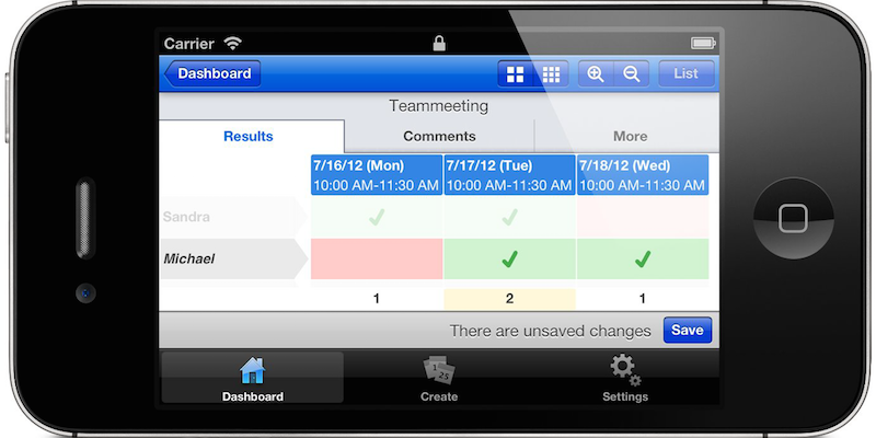 Schedule-management app Doodle makes things simple.