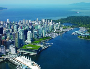 Vancouver Convention Centre's green roof.