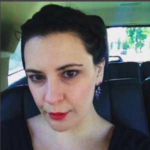 Web Editor Kate Mulcrone on her way to the Emmys.