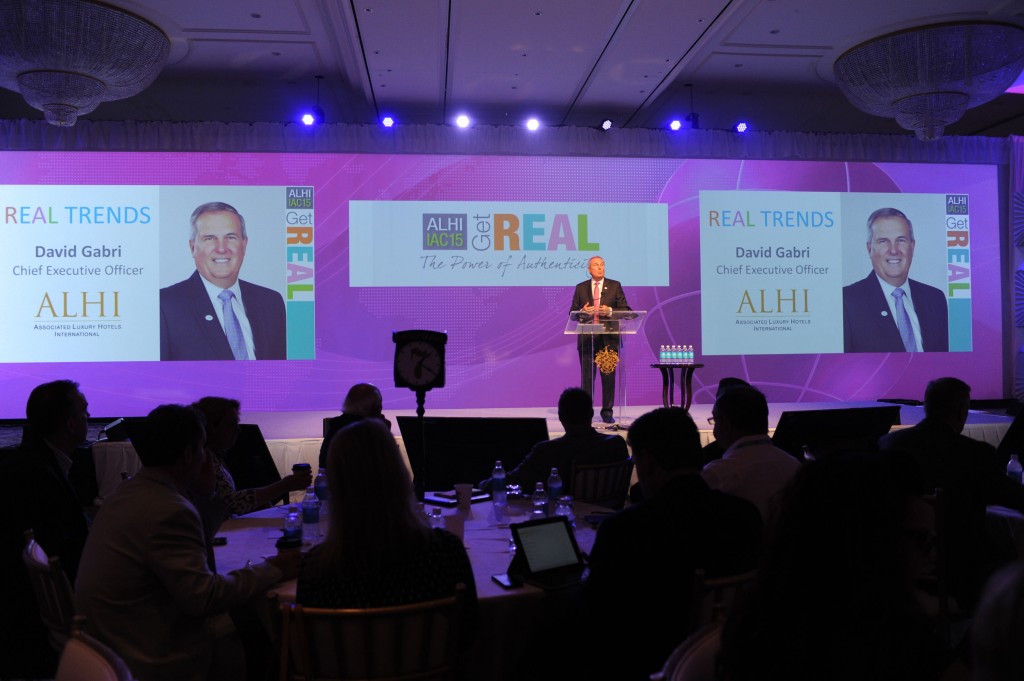 ALHI CEO David Gabri at Monday's general session.