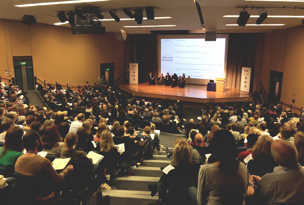 Mindfulness in Schools Project Conference 2016 panel discussion