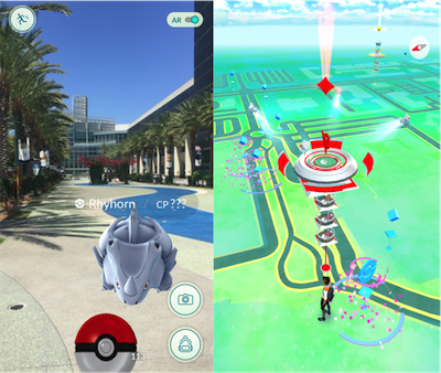 A Pokemon is ready for battle at the Anaheim Convention Center