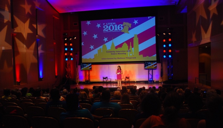Showtime PoliticalFest was held at seven different sites, including a main stage at the National Constitution Center.
