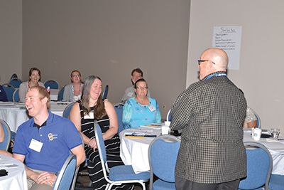 ASA Executive Director Ron Wasserstein addresses Meeting within a Meeting participants