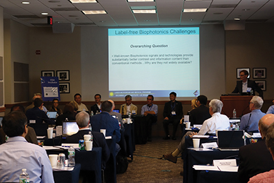 Meeting at The Optical Society’s Washington, D.C., headquarters.