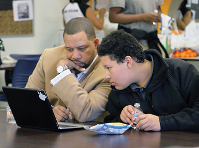 Students meet face-to-face with events-industry mentors.