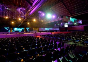 The Singapore EXPO theatre impresses