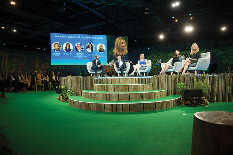 Salesforce CEO Marc Benio has been a loud voice in the equal-pay movement. In 2015, he announced that the company had looked at every single salary and spent $3 million to make sure female employees were compensated on the same level as their male colleagues.